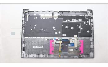 Lenovo 5CB1L66528 C-Abdeckung mit Tastatur, Skandinavien, Wolkengrau, Hintergrundbeleuchtung, Ohne_Fingerabdruckscanner