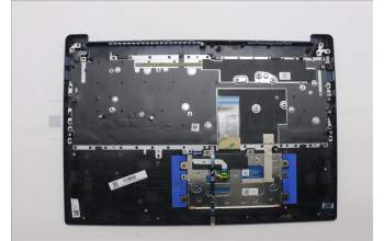 Lenovo 5CB1L66596 C-Abdeckung mit Tastatur, Belgisch, tiefblau, Hintergrundbeleuchtung, Ohne Fingerabdruck, GB