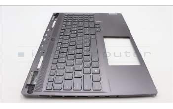 Lenovo 5CB1L67963 C-Abdeckung mit Tastatur, Arabisch, Hintergrundbeleuchtung, US