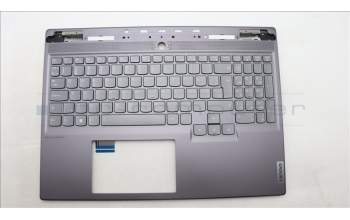 Lenovo 5CB1L68880 C-Abdeckung mit Tastatur, Skandinavien, Weiße Hintergrundbeleuchtung