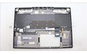 Lenovo 5CB1L68880 C-Abdeckung mit Tastatur, Skandinavien, Weiße Hintergrundbeleuchtung