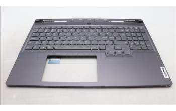 Lenovo 5CB1L68880 C-Abdeckung mit Tastatur, Skandinavien, Weiße Hintergrundbeleuchtung