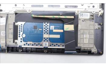 Lenovo 5CB1L68944 C-Abdeckung mit Tastatur, Hebräisch, sturmgrau, Hintergrundbeleuchtung, Fingerabdruckleser