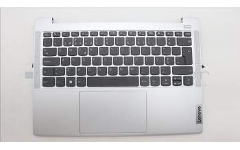 Lenovo 5CB1L69695 C-Abdeckung mit Tastatur, Portugiesisch, Wolkengrau, Ohne_Hintergrundbeleuchtung, Ohne_Fingerabdruckscanner