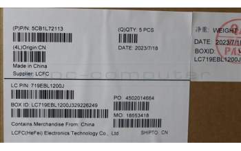 Lenovo 5CB1L72113 Externe Tastatur, Schweiz