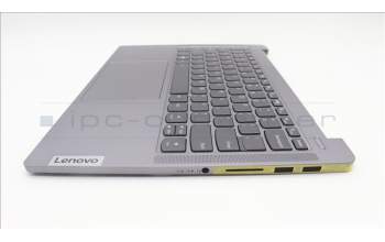 Lenovo 5CB1L72133 C-Abdeckung mit Tastatur, Englisch, Arktisgrau