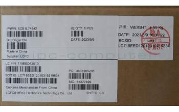 Lenovo 5CB1L74842 Tastatur inkl. Topcase deutsch L83A2 FP I/G