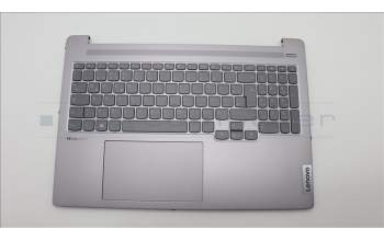 Lenovo 5CB1L79660 C-Abdeckung mit Tastatur, Deutsch, arktisgrau