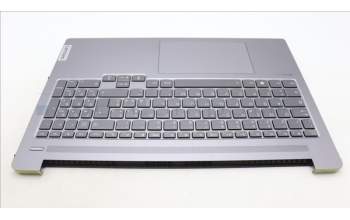 Lenovo 5CB1L79698 C-Abdeckung mit Tastatur, Italienisch, arktisgrau