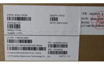 Lenovo 5CB1L79709 Tastatur inkl. Topcase ASM_THAI L83AR AG I