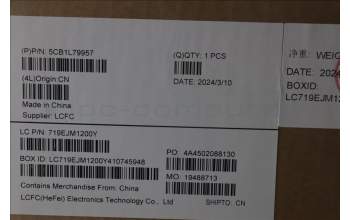 Lenovo 5CB1L79957 C-Abdeckung mit Tastatur, Schweiz, grau, Hintergrundbeleuchtung