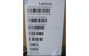 Lenovo 5CB1L80157 Tastatur inkl. Topcase deutschH82Y8TT NPS