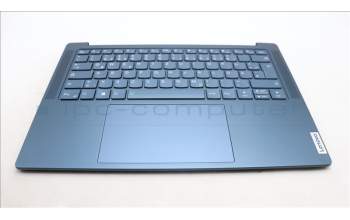 Lenovo 5CB1L80158 C-Abdeckung mit Tastatur, Deutsch, Aquamarinblau