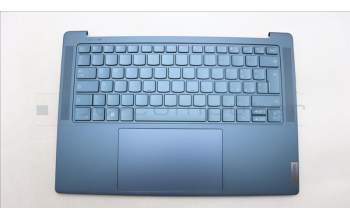 Lenovo 5CB1L80214 C-Abdeckung mit Tastatur, Italienisch, Aquamarinblau