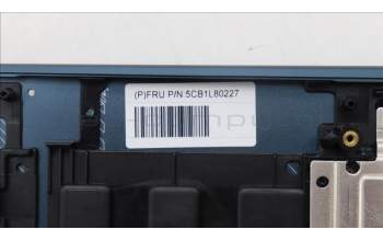 Lenovo 5CB1L80227 C-Abdeckung mit Tastatur, Slowenisch, Aquamarinblau