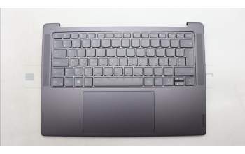 Lenovo 5CB1L80267 C-Abdeckung mit Tastatur, Belgisch, sturmgrau, GB