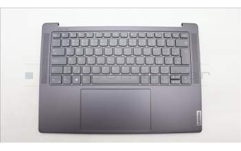 Lenovo 5CB1L80274 C-Cover with keyboard, Czech Slovakian, Storm Grey, UK