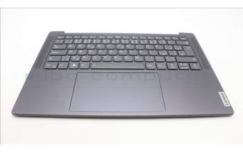 Lenovo 5CB1L80274 C-Cover with keyboard, Czech Slovakian, Storm Grey, UK