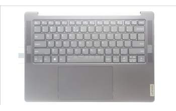 Lenovo 5CB1L80277 C-Cover with keyboard,US English Euro,Storm Grey