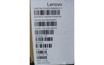 Lenovo 5CB1L80278 Tastatur inkl. Topcase ASM_EURO ENGH82Y8SG PS
