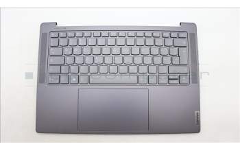 Lenovo 5CB1L80286 C-Cover with keyboard, German, Storm Grey, UK