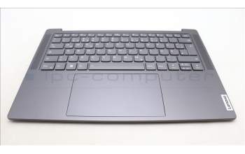 Lenovo 5CB1L80286 C-Cover with keyboard, German, Storm Grey, UK