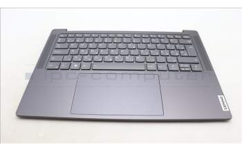Lenovo 5CB1L80293 C-Cover with keyboard, Hungarian, Storm Grey, UK