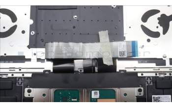 Lenovo 5CB1L80297 C-Cover with keyboard, Italian, Storm Grey, UK