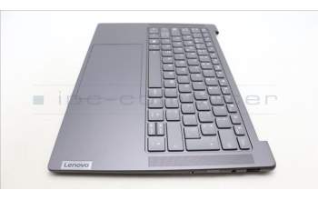 Lenovo 5CB1L80313 C-Abdeckung mit Tastatur, Spanisch, sturmgrau
