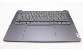 Lenovo 5CB1L80315 C-Cover with keyboard, Switzerland, Storm Grey, UK