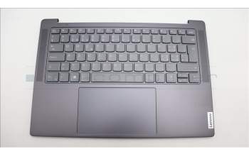 Lenovo 5CB1L80316 C-Cover with keyboard, Switzerland, Storm Grey, UK