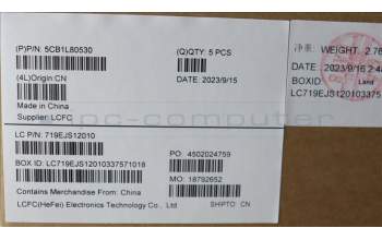 Lenovo 5CB1L80530 Tastatur inkl. Topcase ASM_CZE/SLK L83AA MG