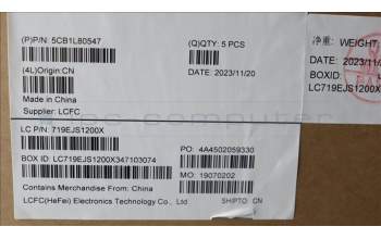 Lenovo 5CB1L80547 Tastatur inkl. Topcase ASM_POR L83AA MG