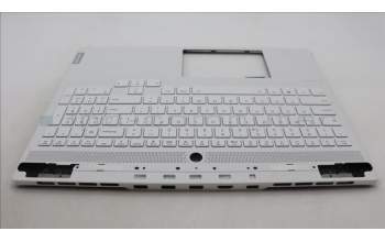Lenovo 5CB1L83637 C-Cover with keyboard,US English Euro,White,RGB Backlight