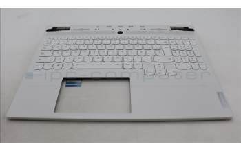 Lenovo 5CB1L83647 C-Cover with keyboard, Spanish, White, RGB Backlight, UK