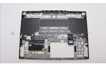 Lenovo 5CB1L83657 C-Cover with keyboard, Belgian, White, RGB Backlight, UK