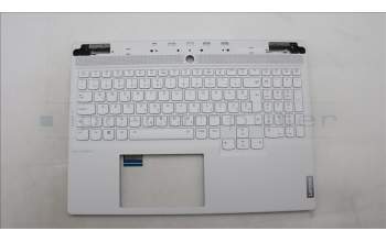 Lenovo 5CB1L83659 C-Cover with keyboard, Slovenian, White, RGB Backlight, UK