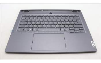 Lenovo 5CB1L83687 C-Cover with keyboard,Nordic,Slate Grey,Backlight,Fingerprint
