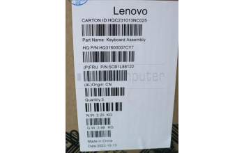 Lenovo 5CB1L88122 Tastatur inkl. Topcase ASM_EURO ENG H83E0NFPSG