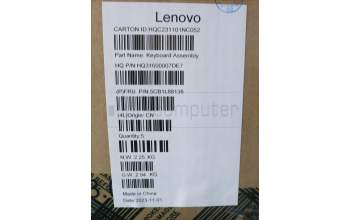 Lenovo 5CB1L88138 Tastatur inkl. Topcase ASM_RUS_H 83E0_NFP_STGY