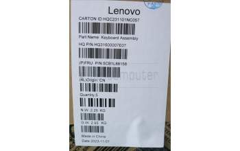 Lenovo 5CB1L88158 Tastatur inkl. Topcase deutsch_H 83E0_FP_MIGY