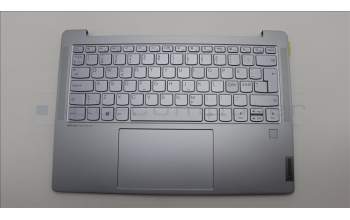 Lenovo 5CB1L88214 C-Cover with keyboard, Nordic, Mineral Grey, Fingerprint, UK