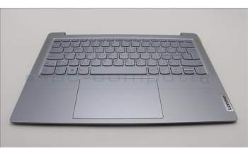 Lenovo 5CB1L88214 C-Cover with keyboard, Nordic, Mineral Grey, Fingerprint, UK