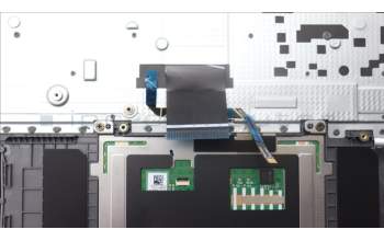 Lenovo 5CB1L99508 C-Cover with keyboard, Bulgarian, Arctic Grey, Backlight, UK