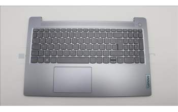 Lenovo 5CB1L99512 C-Cover with keyboard, French, Arctic Grey, Backlight, US