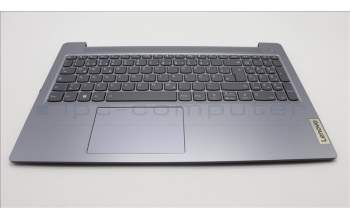 Lenovo 5CB1L99515 C-Cover with keyboard, German, Arctic Grey, Backlight, UK