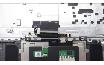 Lenovo 5CB1L99519 C-Cover with keyboard, Hungarian, Arctic Grey, Backlight, UK