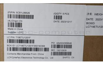 Lenovo 5CB1L99526 Tastatur inkl. Topcase ASM_POR L 83ERAG BL