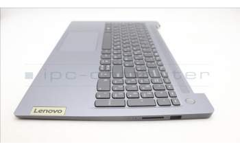 Lenovo 5CB1L99527 C-Cover with keyboard, Russian, Arctic Grey, Backlight, US