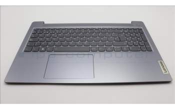 Lenovo 5CB1L99529 C-Cover with keyboard, Spanish, Arctic Grey, Backlight, UK